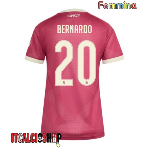 Real Madrid Bernardo Silva #20 Terza Maglia Femmina 2026-27 Manica Corta